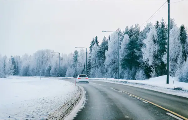 EV Driving in Snow